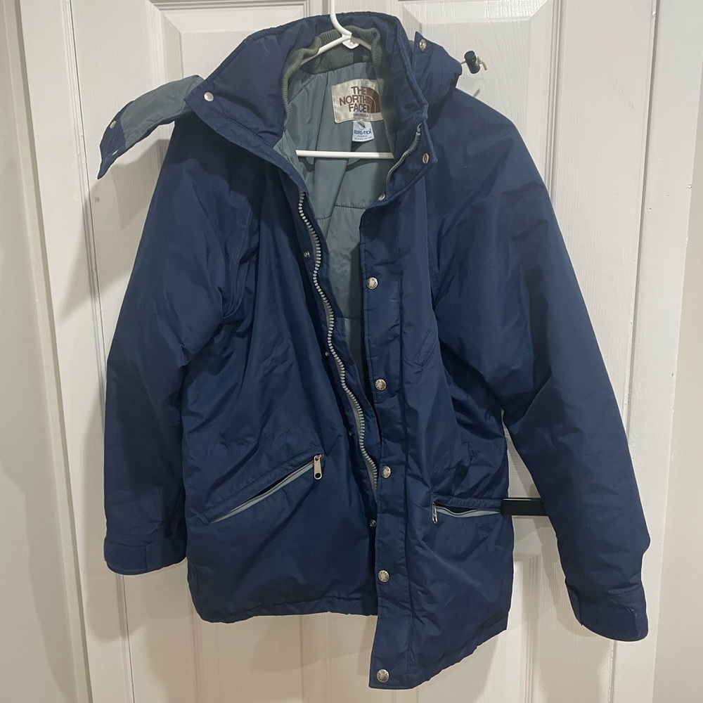 Vintage North Face goretex zip jacket size medium